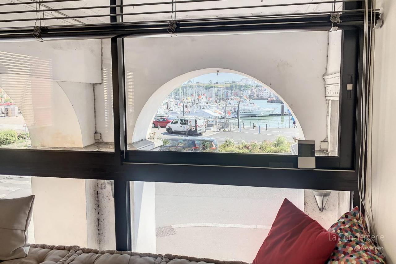 Dm20 - Les Arcades Vue Sur Le Port Lägenhet Dieppe Exteriör bild
